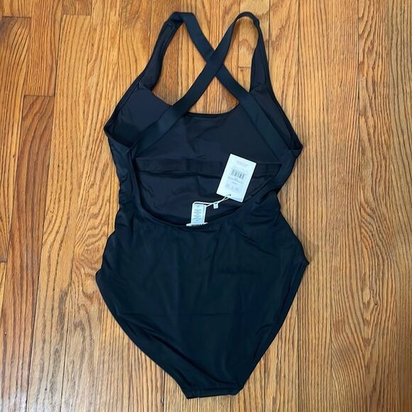Andie The Full Coverage Tulum One Piece Swimsuit Black Size M NWT - Picture 4 of 7